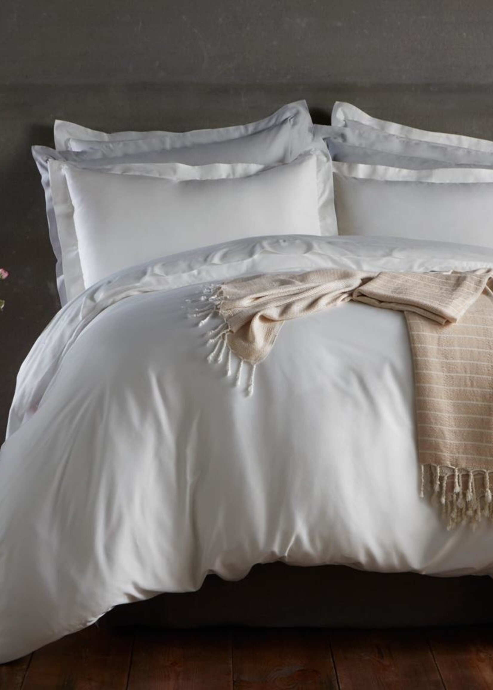 Silk Heaven 100% Bamboe-viscose laken - Ivoor