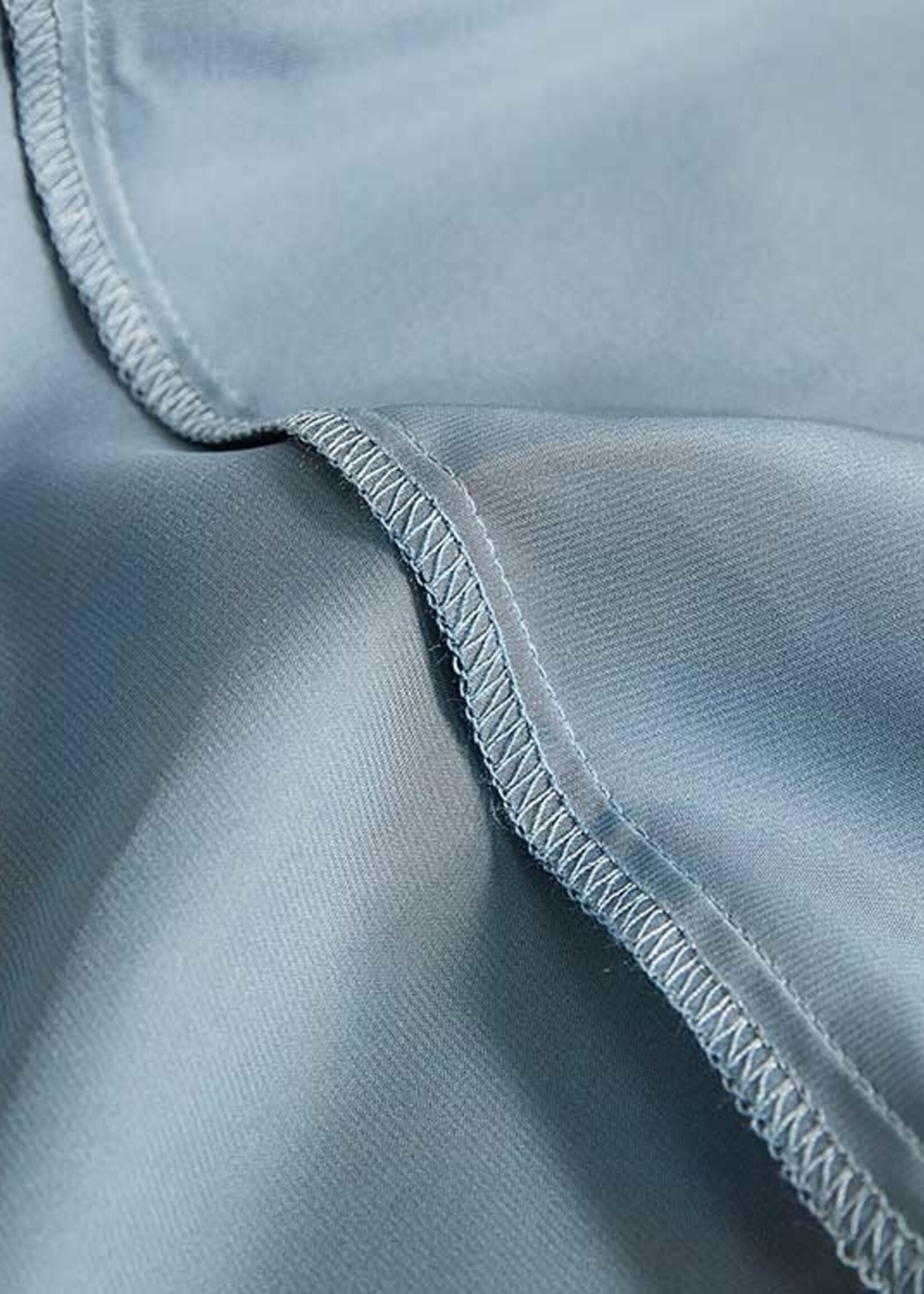 Silk Heaven Zijden Dekbedovertrek Set Jeans blauw - 22MM Satijn