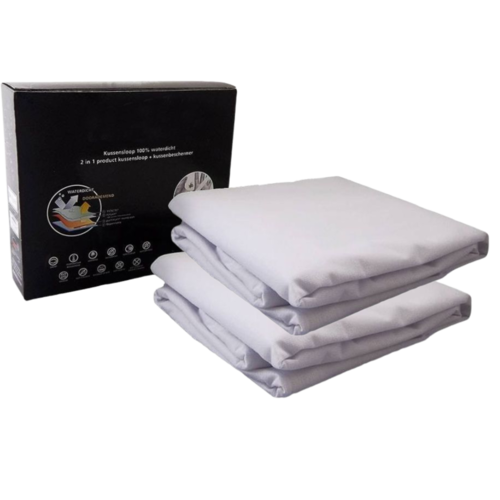 Jeannette Vite Tencel 2 stuks Kussensloop Model Exclusief - Ritssluiting Jeannette Vite Tencel 2 stuks Kussensloop Model Exclusief - Ritssluiting