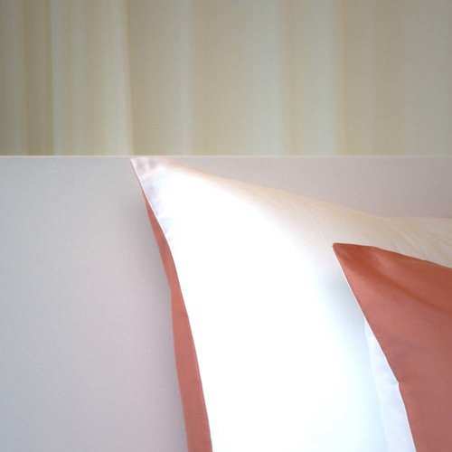 Lysdrap Egyptisch Katoen Luxe Percal 200TC Kussensloop - 2 kleurig - Gemini Lysdrap Egyptisch Katoen Luxe Percal 200TC Kussensloop - 2 kleurig - Gemini