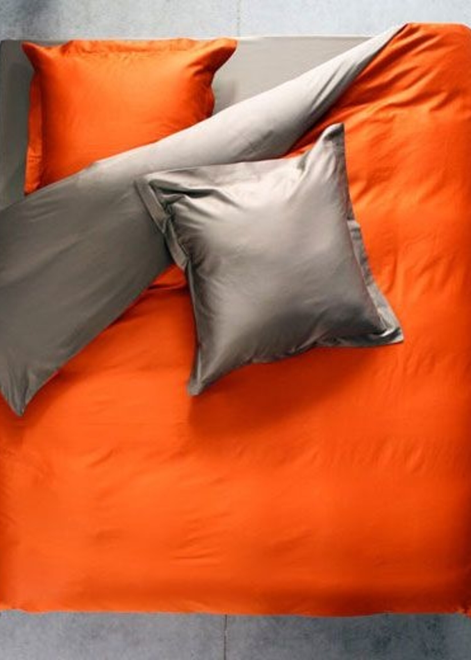 Lysdrap Egyptisch Katoen Satijnen 300TC Kussensloop - 2 kleurig - Gemini