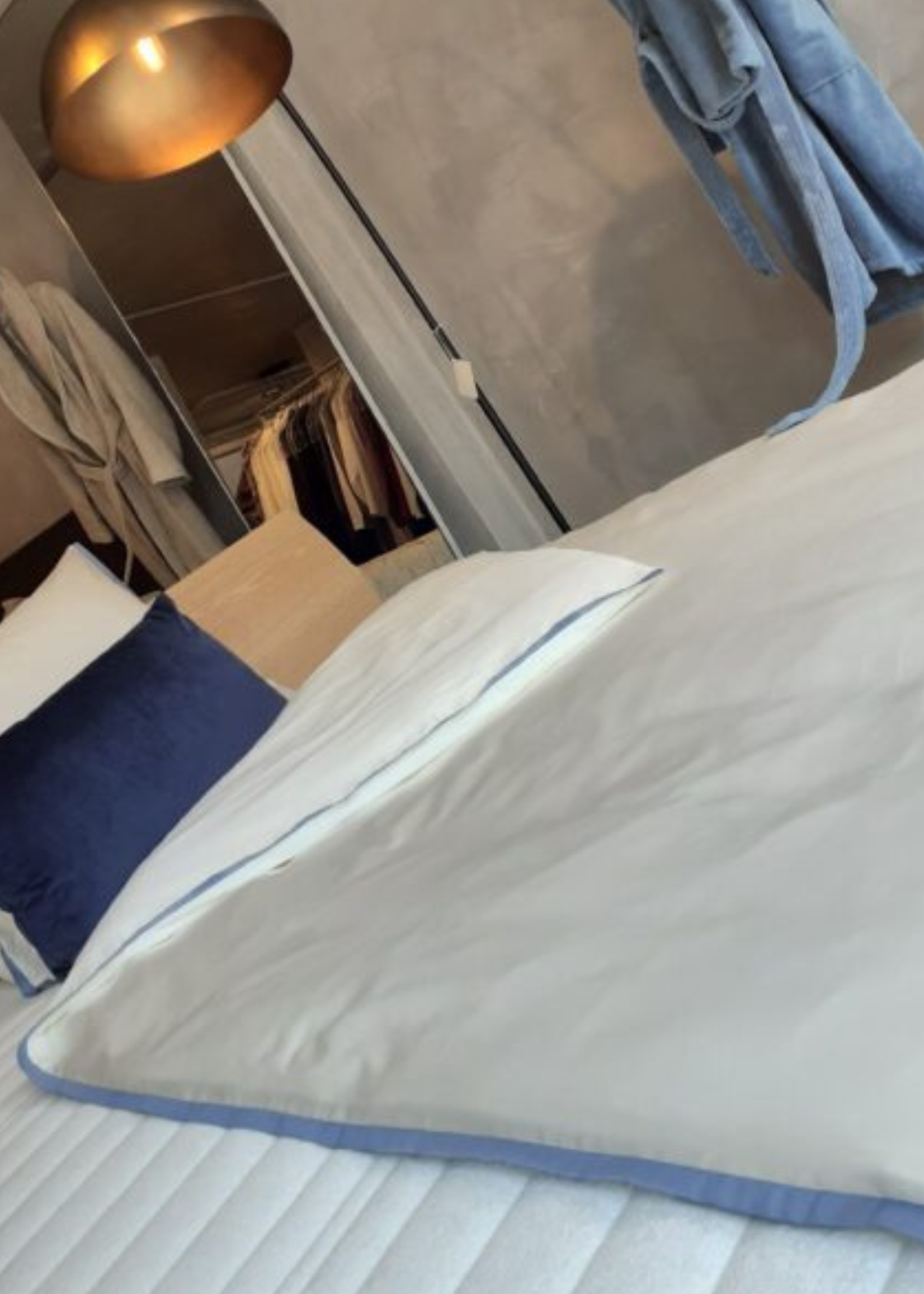 Lysdrap Egyptisch Katoen Luxe Percal 200TC Kussensloop - 2 kleuren - Roha