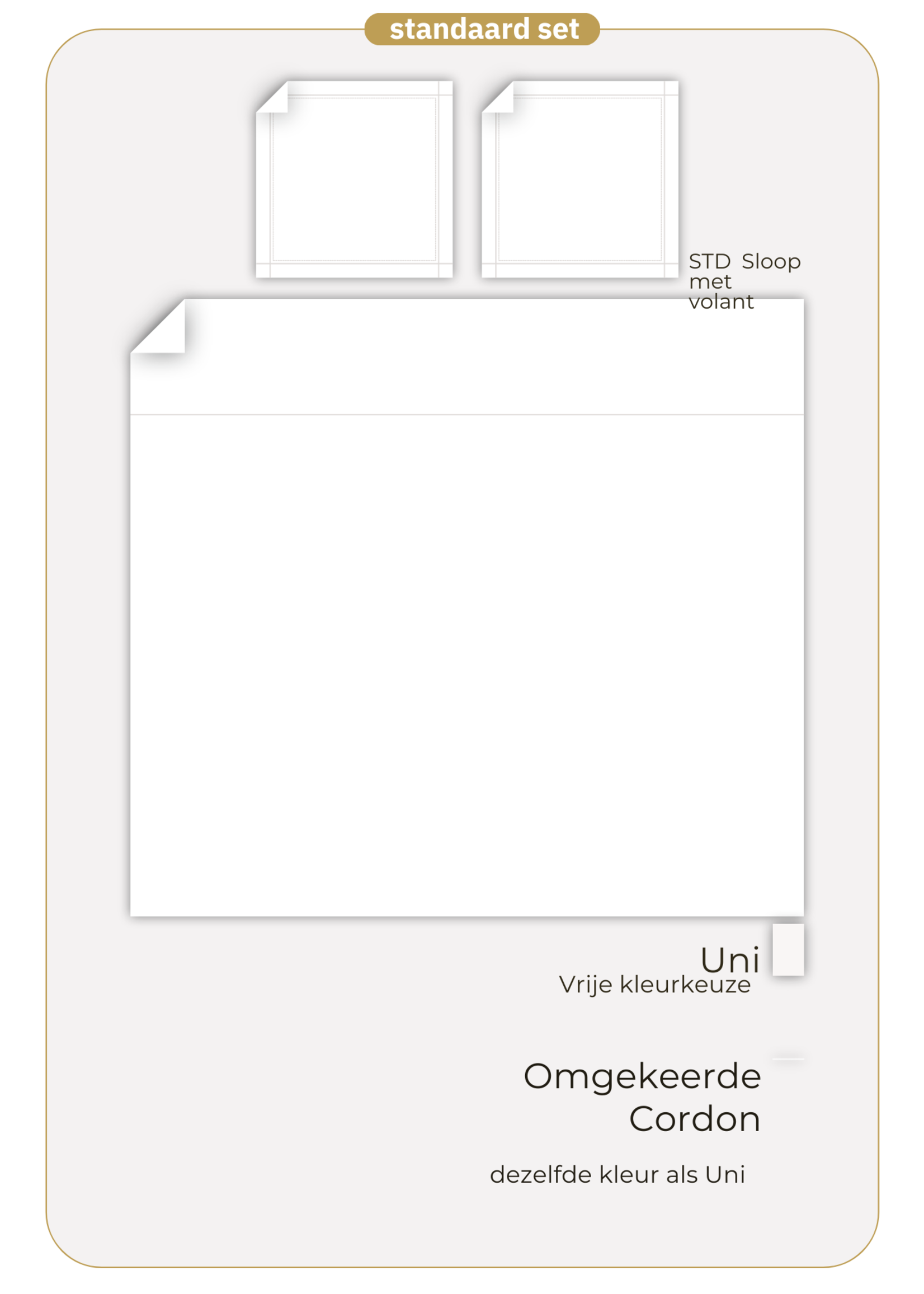 Lysdrap Linnen Dekbedovertrek - Linja