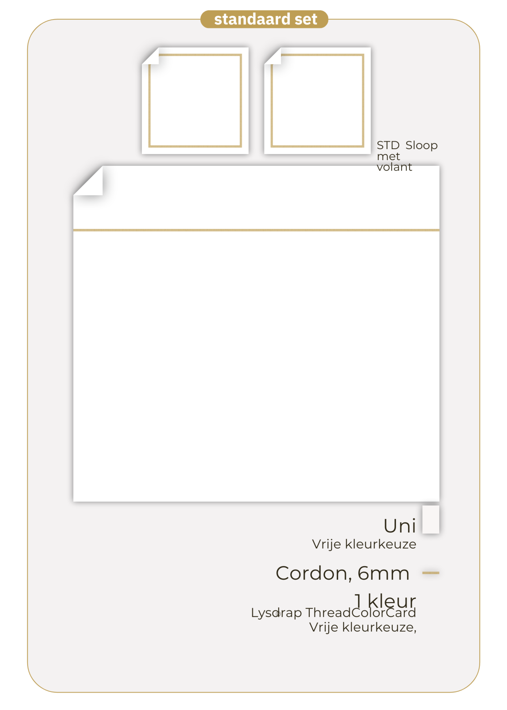 Lysdrap Egyptisch Katoen Satijnen 1000TC Dekbedovertrek - Gravis