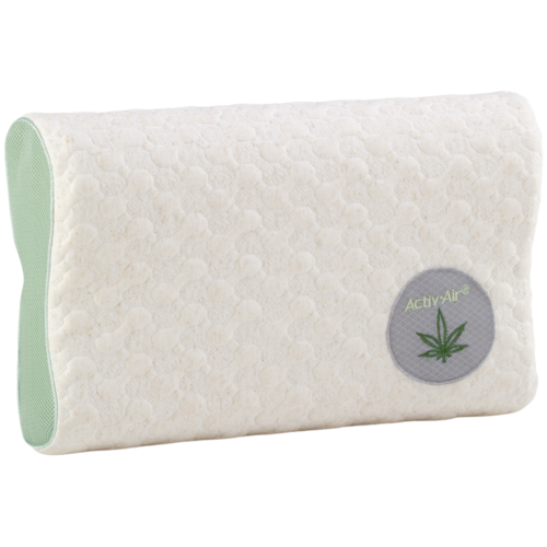 Advita Active Air Cannabia Anatomic Kussen 32x52cm Advita Active Air Cannabia Anatomic Kussen 32x52cm