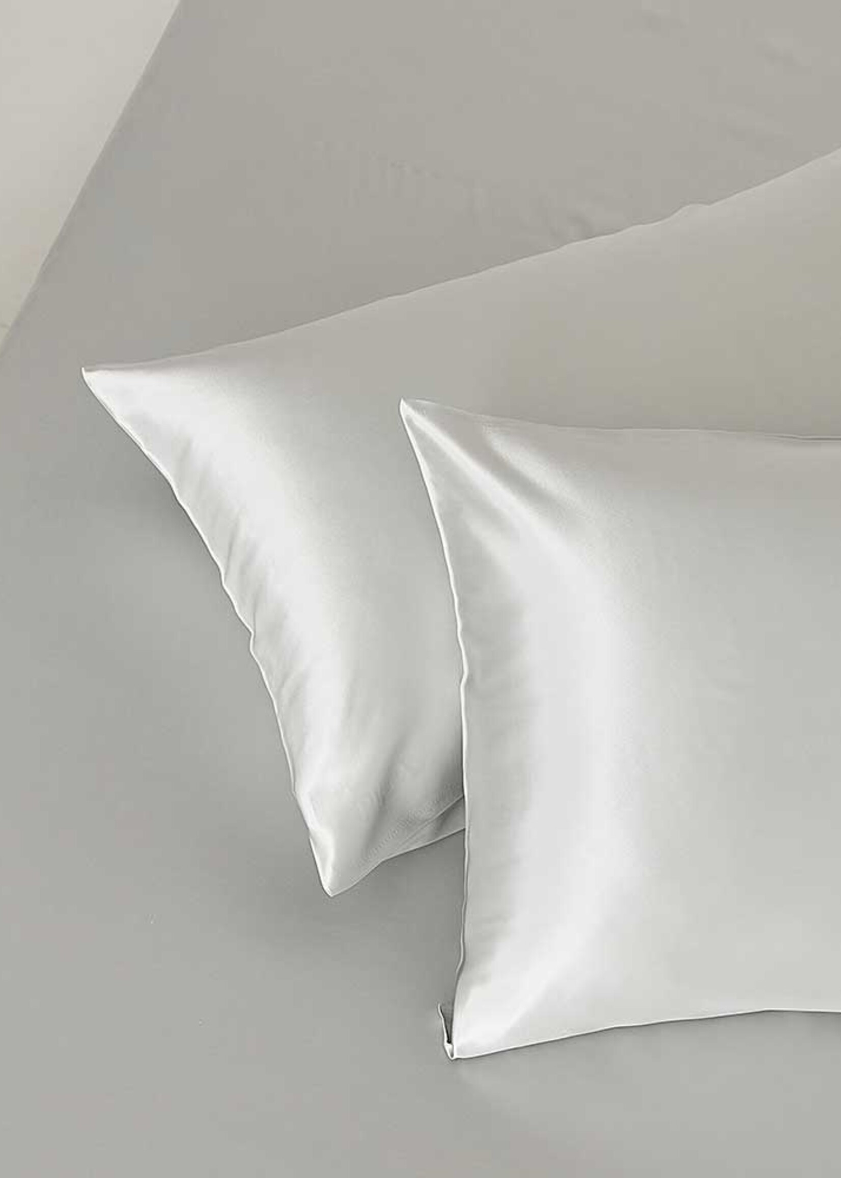 Silk Heaven Zijden Dekbedovertrek Maanlicht instopstrook - 22MM Satijn - Outlet