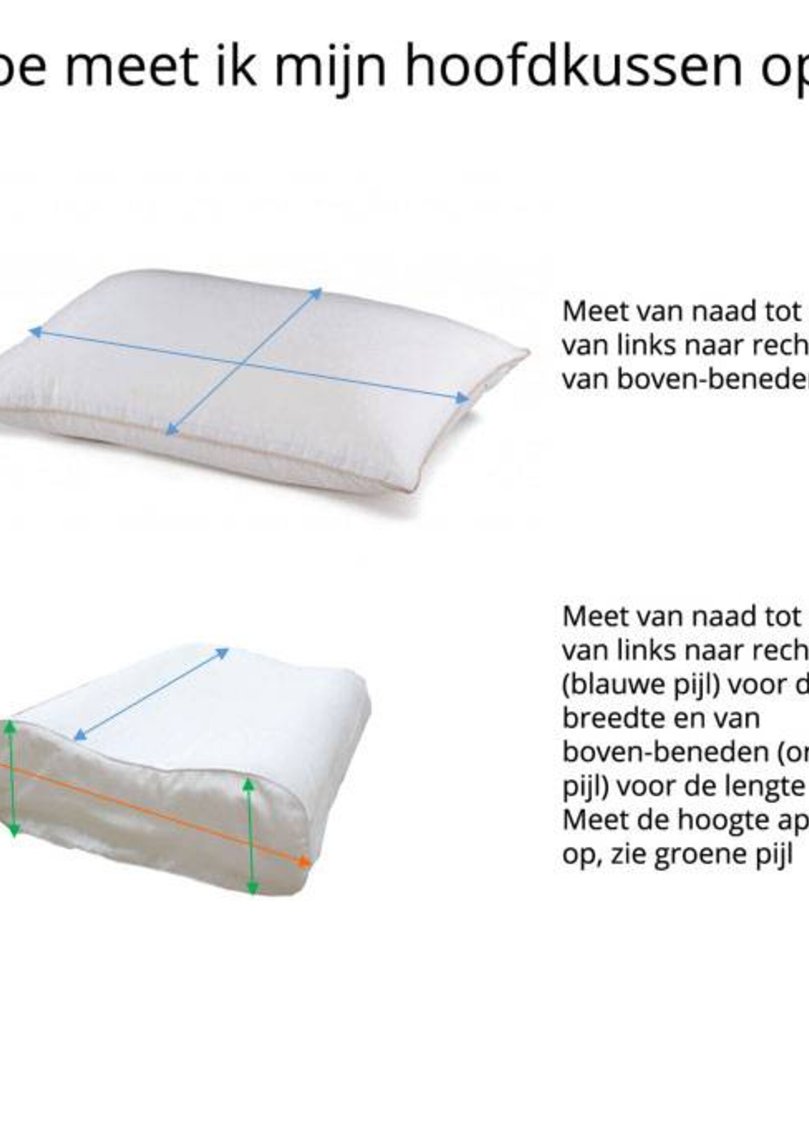 Silk Heaven 2x Zijden Kussensloop Ergonomisch Ivoor met Zilver Ionen - 22MM