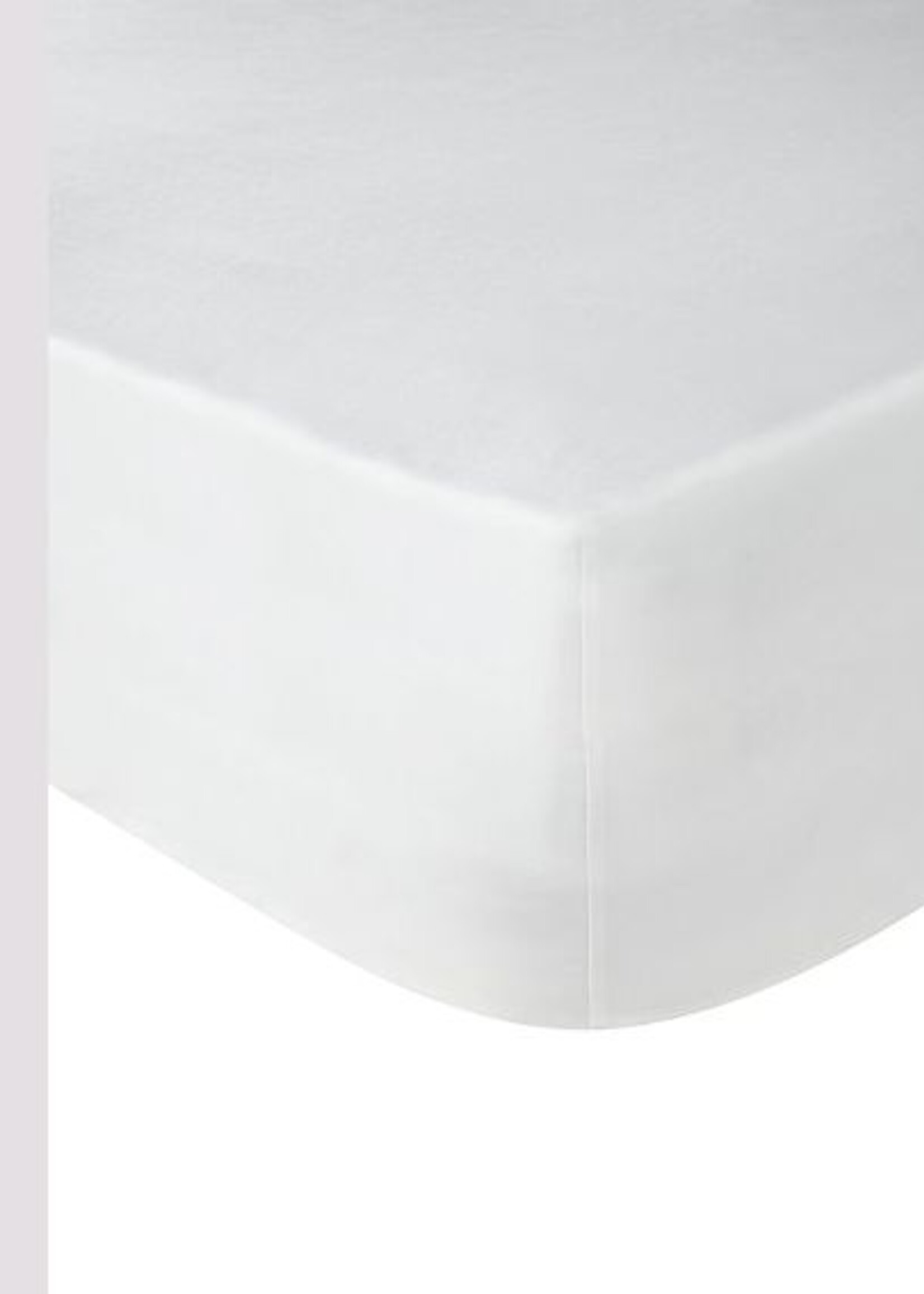 Lysdrap  Egyptisch katoen topper hoeslaken 600TC 100x210cm - Wit