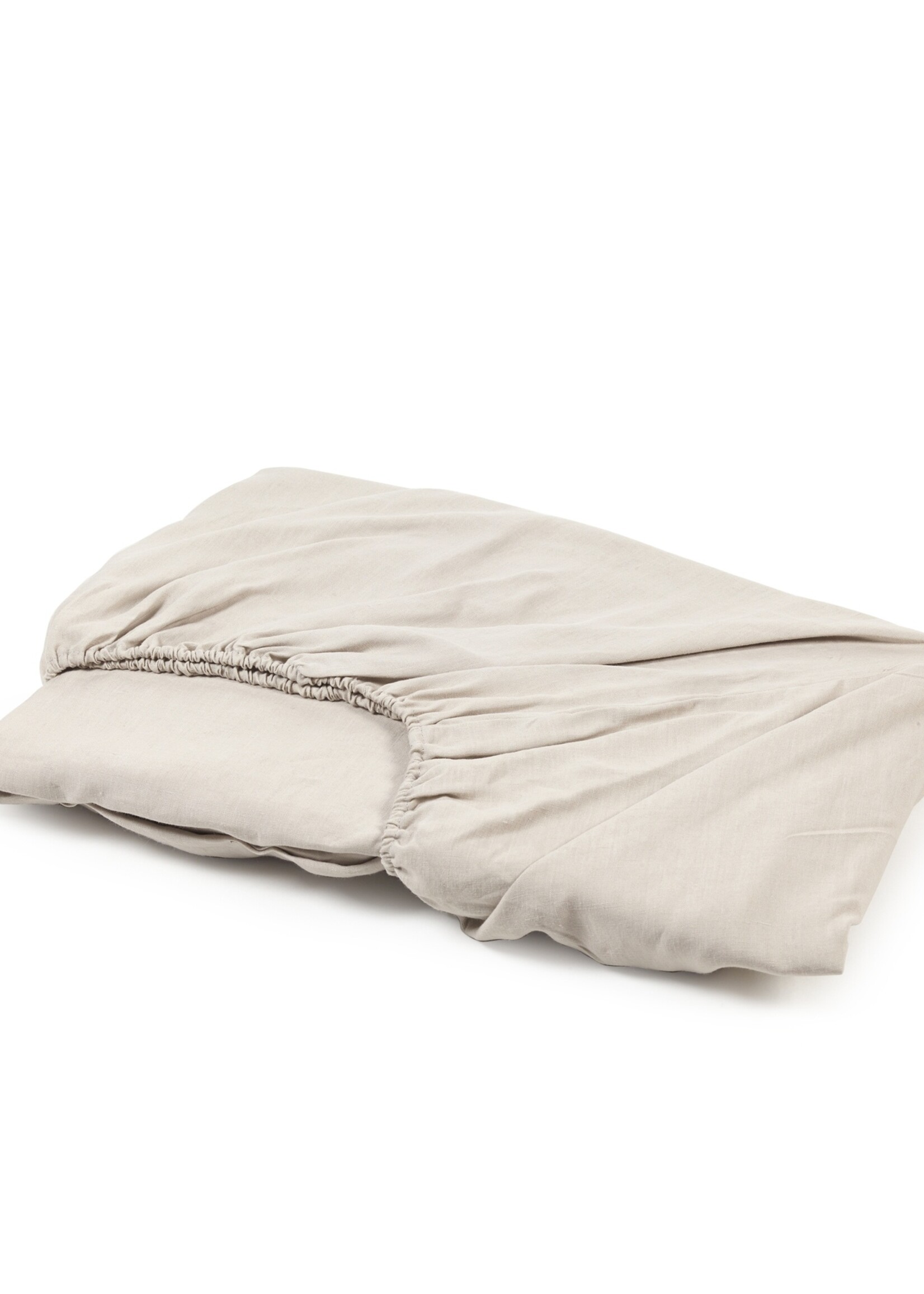 Libeco Libeco Linnen Hoeslaken - Madison - Light grey