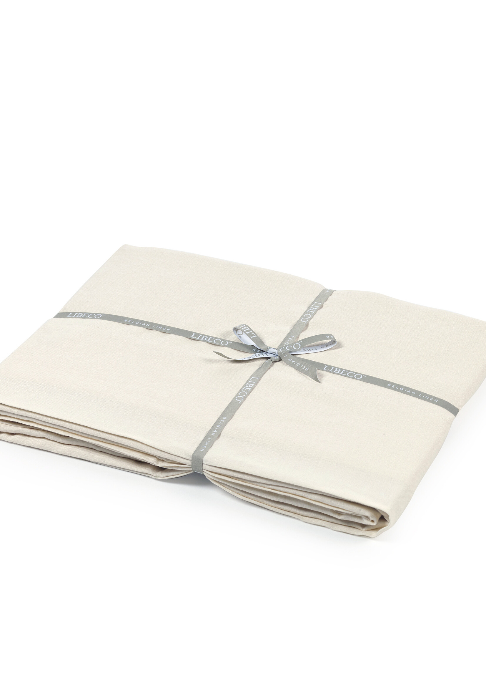 Libeco Libeco Linnen Bovenlaken - Madison - White sand