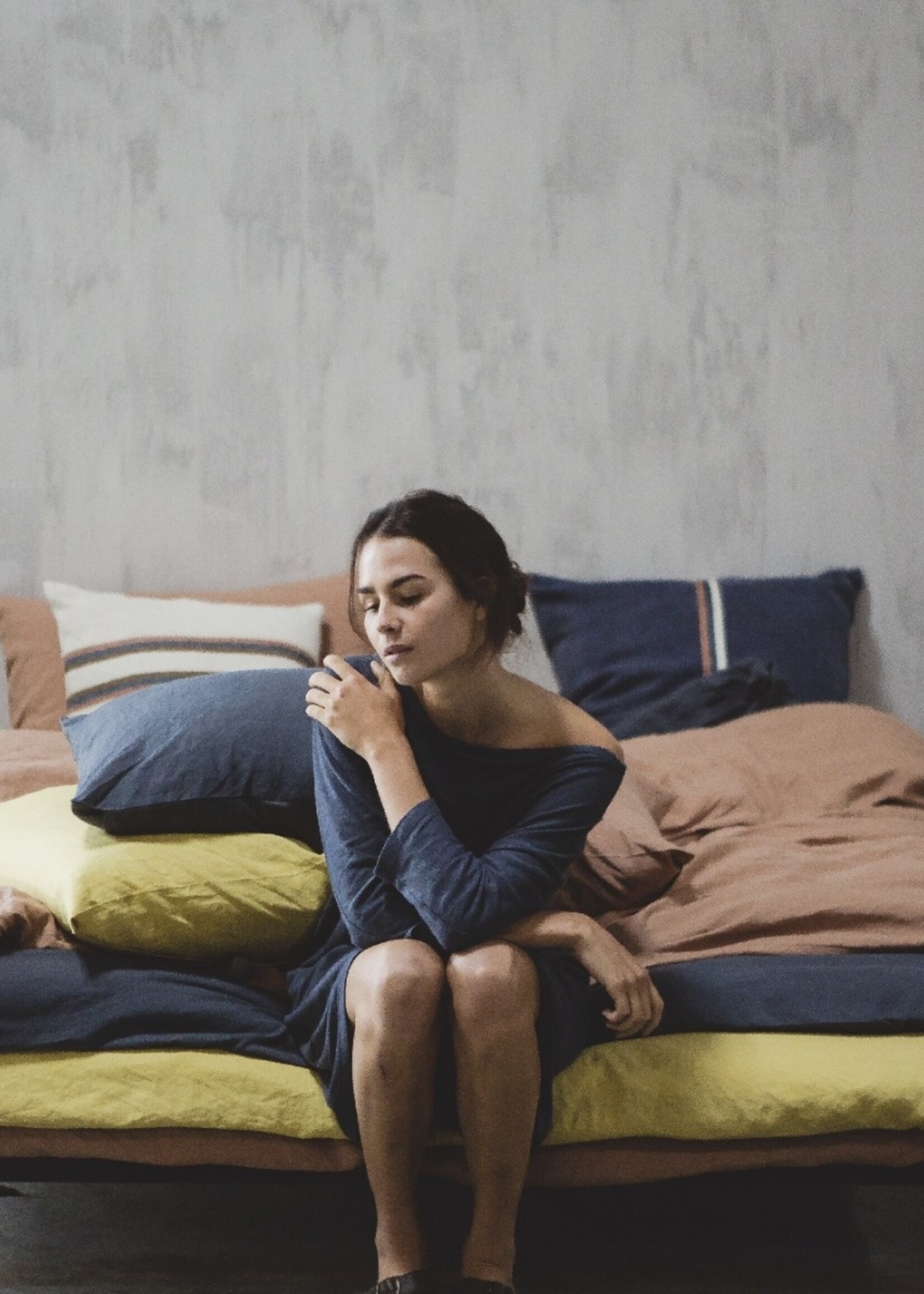 Libeco Libeco Linnen Bovenlaken - Madison - White sand