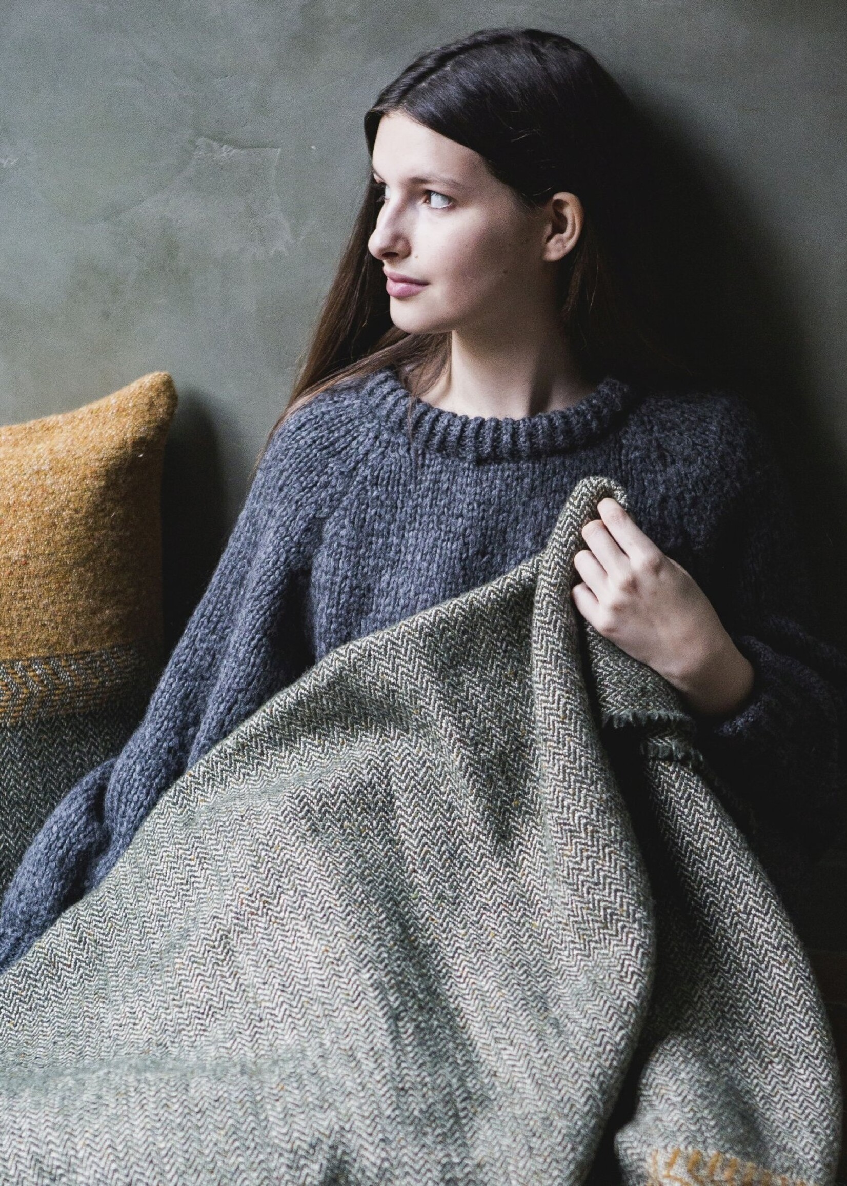 Libeco Libeco Linnen Plaid - Jules - Green herringbone