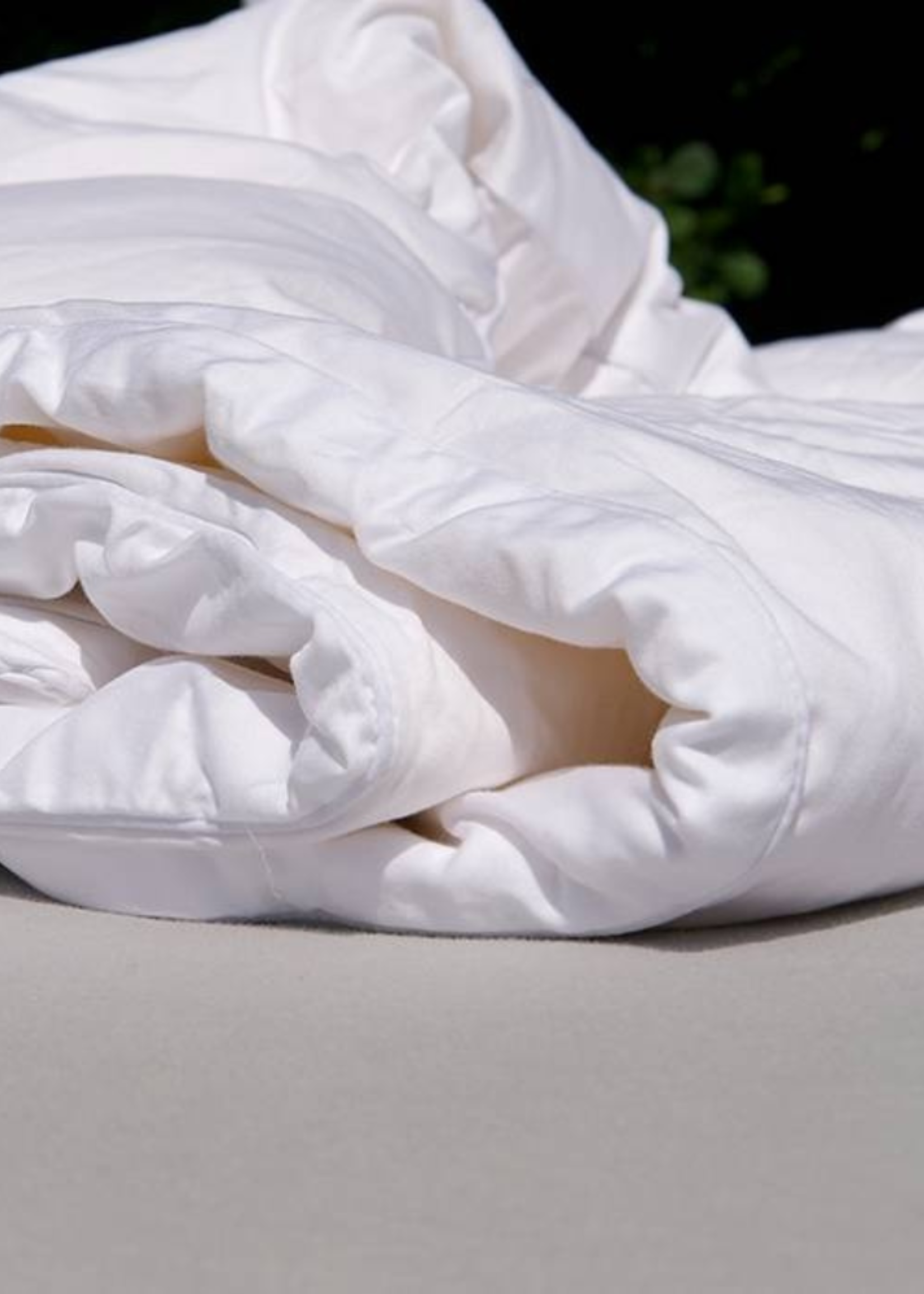 Silk Heaven Zijden zomerdekbed Harmony (175g/m2) - katoenen tijk