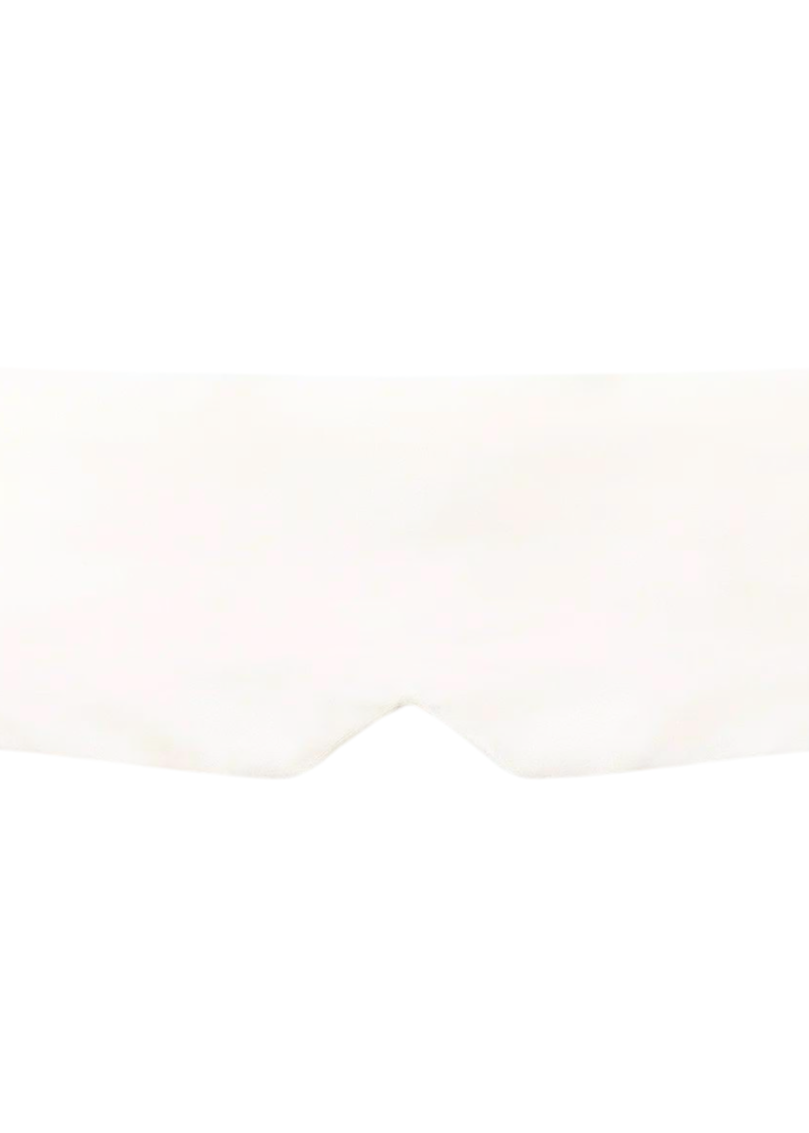 Silk Heaven Perfect Sleep Face Mask van Zijde 22MM - Wit