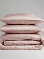 Silk Heaven Zijden Dekbedovertrek Set Vintage roze - 22MM Satijn
