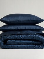 Silk Heaven Zijden Dekbedovertrek Set Navy - 22MM Satijn
