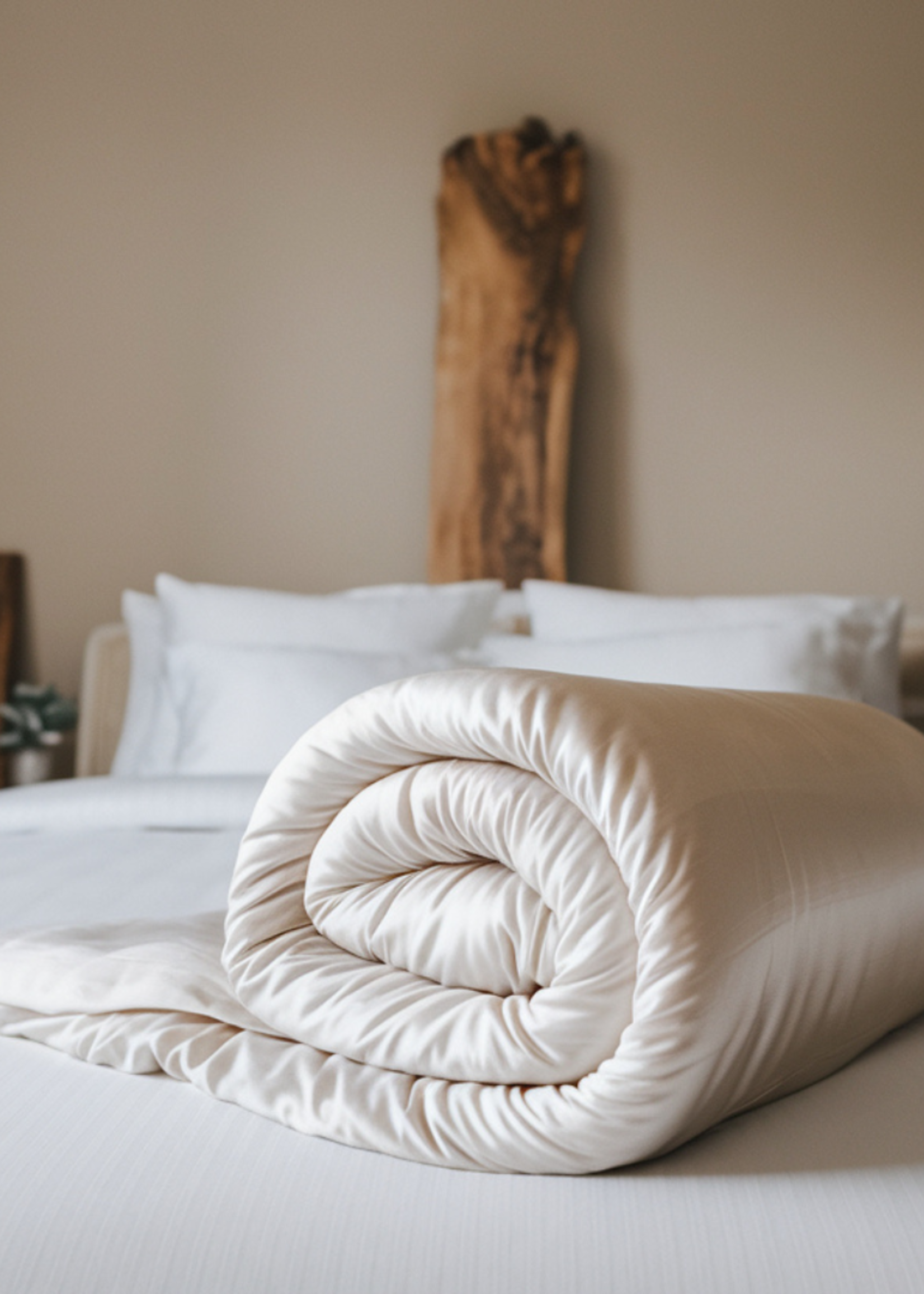Silk Heaven 100%  Zijden zomerdekbed Serene (175g/m2) - zijden tijk