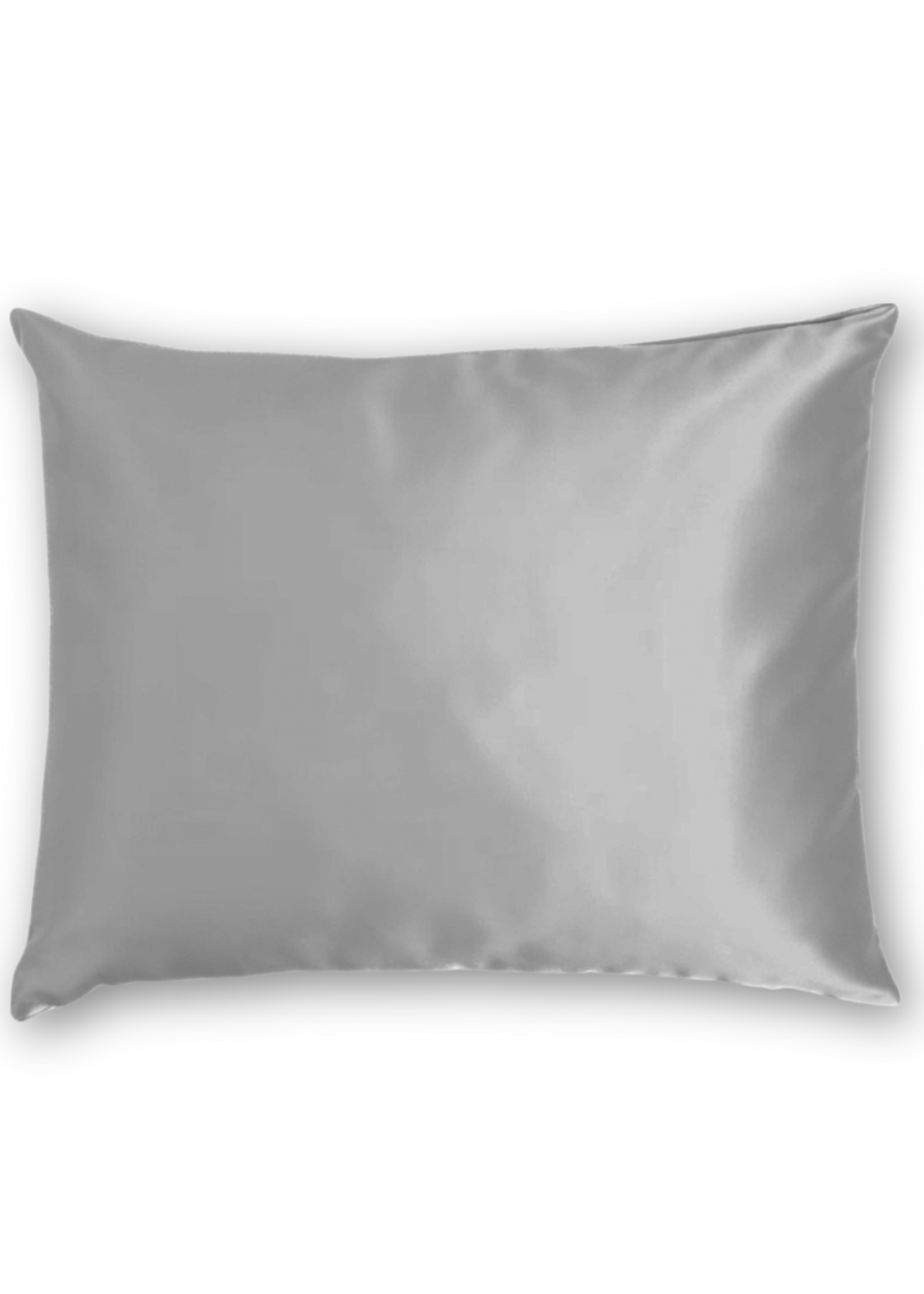 Silk Heaven Zijden Kussensloop Licht grijs  - 19MM