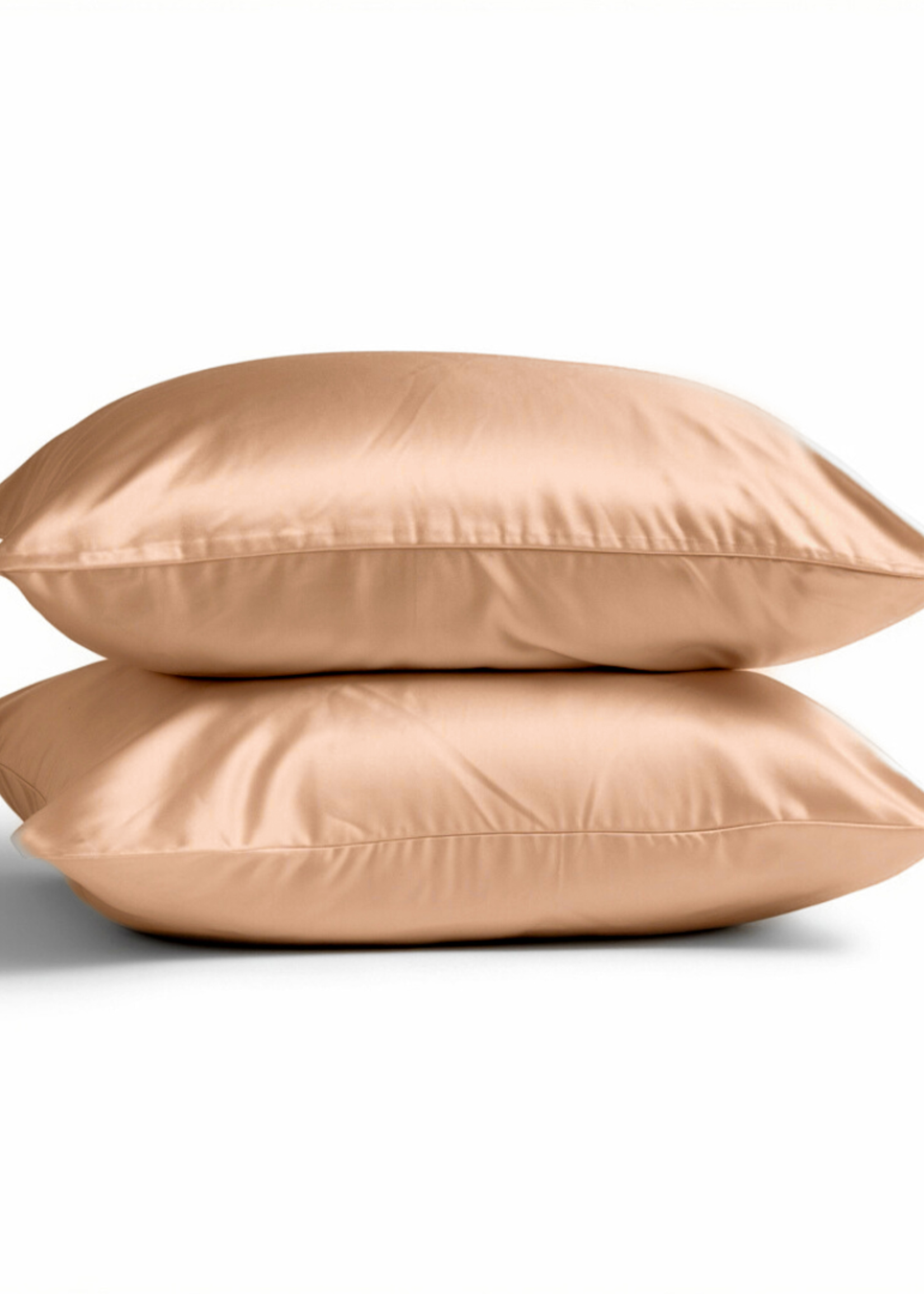 Silk Heaven 2x Zijden Kussensloop Goud - 22MM