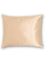 Silk Heaven Zijden Kussensloop  Donker Champagne - 19MM