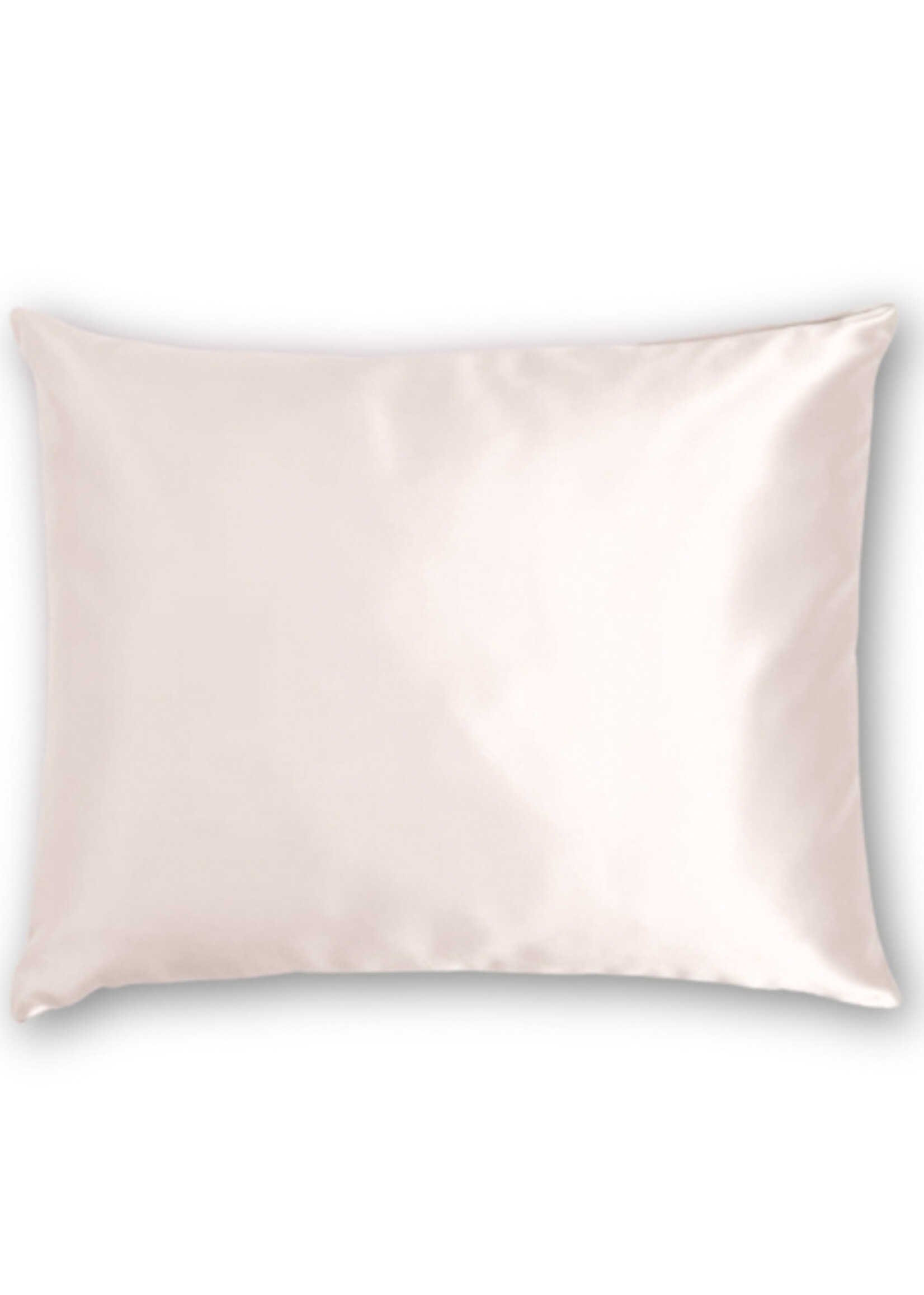 Silk Heaven Zijden Kussensloop Ivoor met Zilver Ionen - 22MM