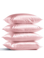 Silk Heaven 4x Zijden Kussensloop Vintage Roze - 22MM