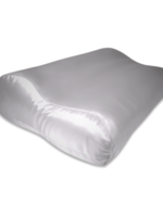 Silk Heaven Zijden Kussensloop ergonomisch Licht Grijs - 19MM