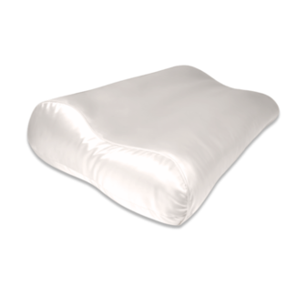 Silk Heaven Zijden Kussensloop ergonomisch Ivoor - 19MM