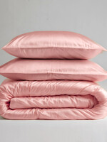 Silk Heaven Zijden Dekbedovertrek Set Rosé Goud - 22MM Satijn