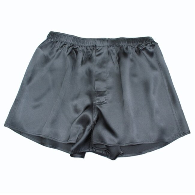 Zijden heren boxershort Zwart - Heaven