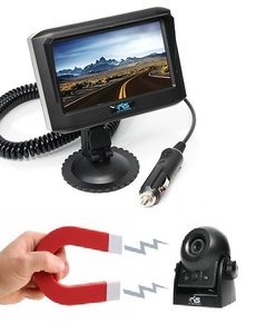 RVS-systemen 4.3 Monitor Wifi Camera Magneet Oplaadbaar