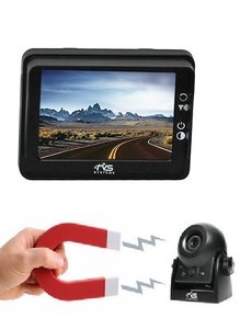 RVS-systemen 3.5 Inch Monitor Wifi Achteruitrijcamera set