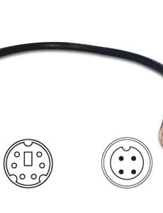 RVS-systemen WAECO  Mini 6 Pins Male - Aviation 4 Pins Male RWV-02 oud