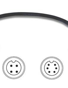 RVS-systemen WAECO  6 Pins Male - Aviation 4 Pins Male RWV-06 Nieuw