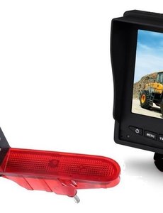 RVS-systemen Citroën Berlingo (2008-2016) Remlichtcamera Monitor 5 inch RVM-560