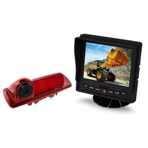 RVS-systemen Nissan  NV300 (2016-heden) Remlichtcamera Monitor 5 inch RVM-560
