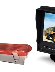 RVS-systemen Opel Combo (2011–2017) Remlichtcamera  Monitor 5 inch RVM-560