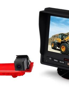 RVS-systemen VW Transporter T6 (2010-heden) Remlichtcamera Monitor 5 inch RVM-560