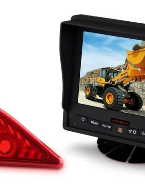 RVS-systemen Nissan NV400 (2010 -heden) Remlichtcamera Monitor 5 inch RVM-560