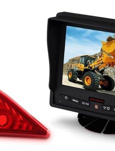 RVS-systemen Renault Master (2010-heden) Remlichtcamera Monitor 5 inch RVM-560
