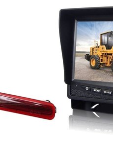 RVS-systemen VW Transporter T5 Klep (2003-2015) Remlichtcamera  Monitor 7 inch RVM-780
