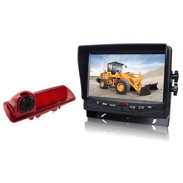 RVS-systemen Renault Trafic (2014-heden) Remlichtcamera Monitor 7 inch RVM-780