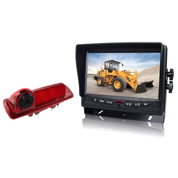 RVS-systemen Opel Vivaro (2014-heden) Remlichtcamera Monitor 7 inch RVM-780