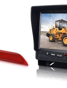 RVS-systemen Ford Transit  Custom Klep (2014-heden) Remlichtcamera Monitor 7 inch RVM-780