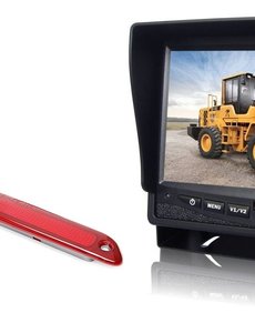RVS-systemen Mercedes Sprinter Hoog (2007- heden) Remlichtcamera Monitor 7 inch RVM-780