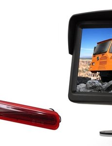 RVS-systemen VW Transporter T5 Klep (2003-2015) Remlichtcamera  Monitor 7 inch RVM-760