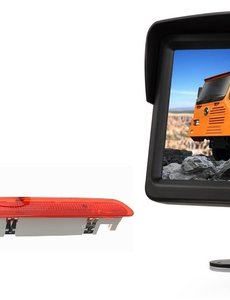 RVS-systemen VW Transporter T6 Klep (2016-heden) Remlichtcamera Monitor 7 inch RVM-760