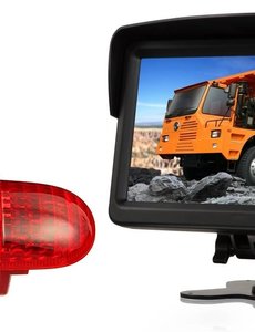 RVS-systemen Opel Combo  (2001 -2011) Remlichtcamera Monitor 7 inch RVM-760