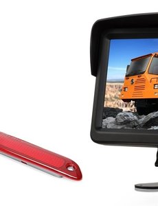 RVS-systemen Mercedes Sprinter Hoog (2007- heden) Remlichtcamera Monitor 7 inch RVM-760