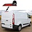 RVS-systemen Ford Transit Custom (2012-mei 2016) Remlichtcamera Draadloze set Monitor 7 inch RVM-708